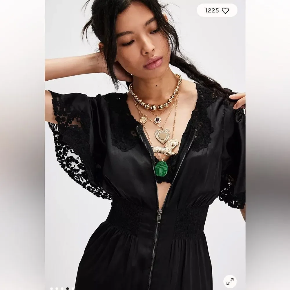 Free People Midsummer's Day Midi Dress